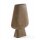 Vase Holz braun 26 x 10 x 40 cm