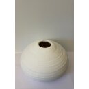 Vase terracotta weiß 20 x 30 cm